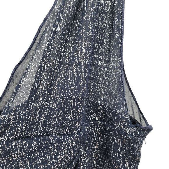 Vintage Y2K Fredrick's of Hollywood Dress One Shoulder Ruched Bodycon Sparkle M - Picture 10 of 14